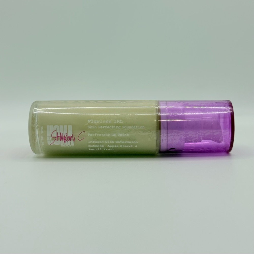 Uoma By Sharon C Flawless IRL Skin Perfecting Foundation White Pearl T2 1 fl oz